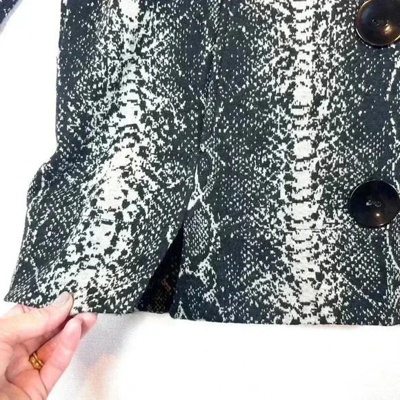 Shannon Passero Turkish swing jacket cardigan sweater size Medium snake print - Picture 4 of 11